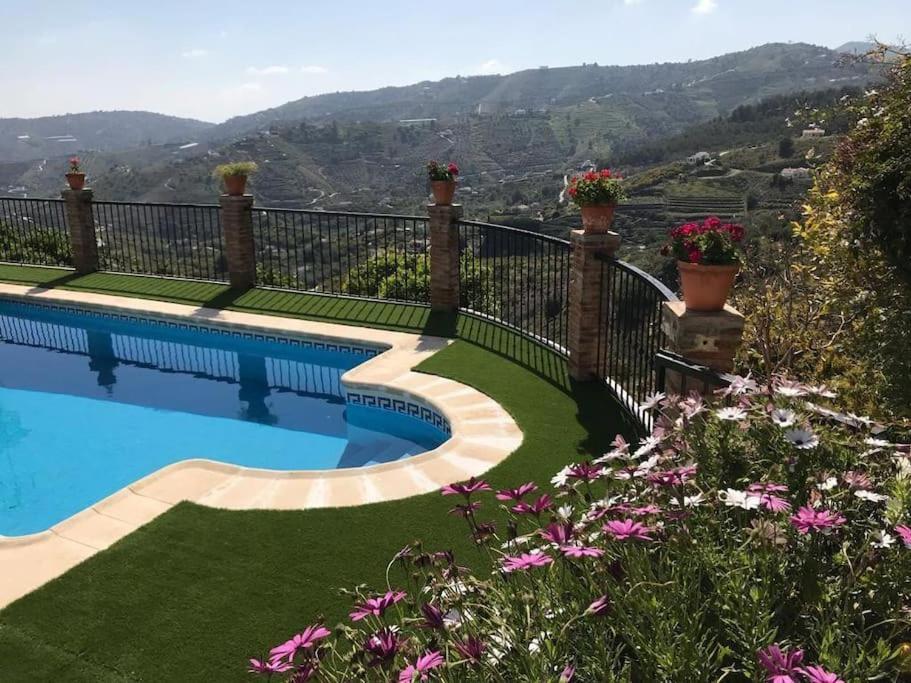 Villa En Frigiliana Con Piscina Y Jacuzzi Dış mekan fotoğraf