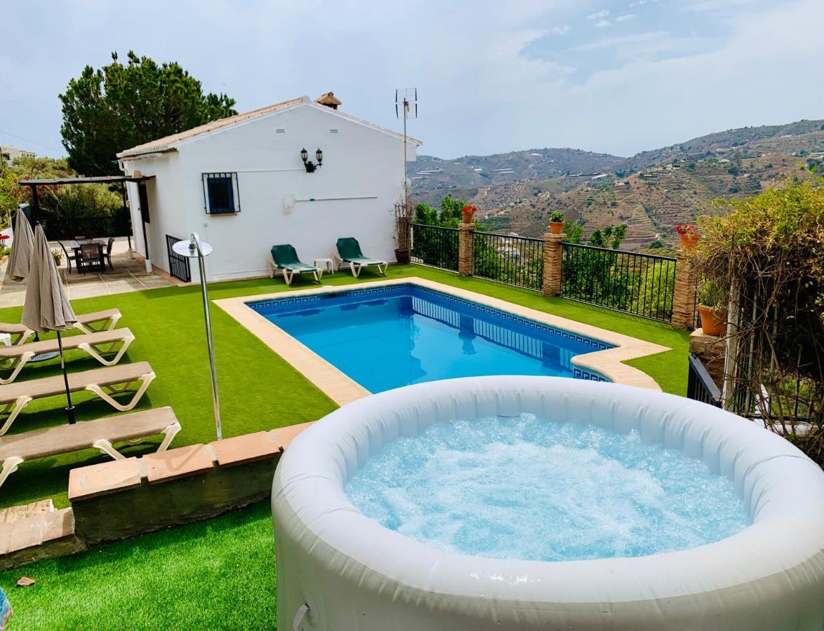 Villa En Frigiliana Con Piscina Y Jacuzzi Dış mekan fotoğraf